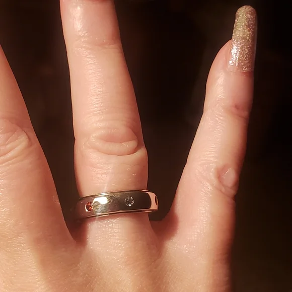 Chakra  Gemstone/ Anxiety Spinner Ring - Picture 10 of 10